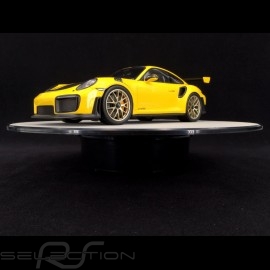 Drehteller Durchmesser 31 cm für Modelle 1/18 Silber Premium Qualität  Autoart 98012