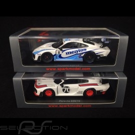 Duo Porsche 935 base 991 GT2 RS n° 70 et n° 8 1/43 Spark S7630 S7634