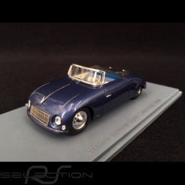 Porsche Waibel Special Sport Cabriolet 1948 blau 1/43 Neo NEO46191