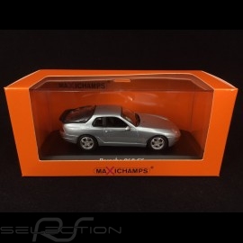 Porsche 968 CS 1993 silver 1/43 Minichamps 940062320