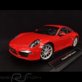 Porsche 911 Carrera S type 991 2012 Guards red 1/18 Welly 18047W