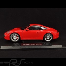 Porsche 911 Carrera S type 991 2012 Guards red 1/18 Welly 18047W