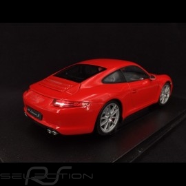 Porsche 911 Carrera S type 991 2012 Guards red 1/18 Welly 18047W