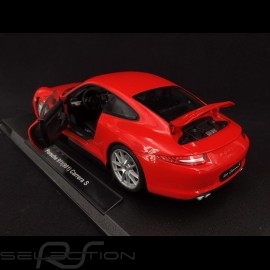 Porsche 911 Carrera S type 991 2012 Guards red 1/18 Welly 18047W