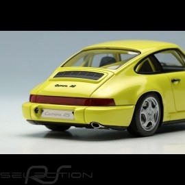 Porsche 911 Carrera RS NGT type 964 1992 yellow pastel 1/43 Make Up Vision VM142F