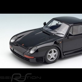 Porsche 959 1986 black 1/43 Make Up Eidolon EM305D