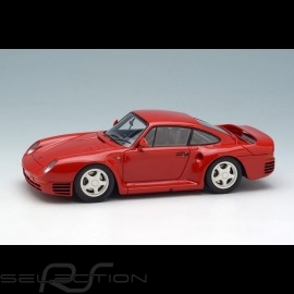 Porsche 959 1986 red 1/43 Make Up Eidolon EM305B