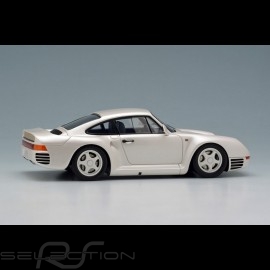 Porsche 959 1986 pearl white 1/43 Make Up Eidolon EM305A