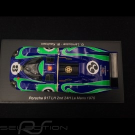 Porsche 917 LH n° 3 Psychedelic 2nd Le Mans 1970 1/43 Spark S0928