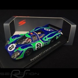 Porsche 917 LH n° 3 Psychedelic 2nd Le Mans 1970 1/43 Spark S0928