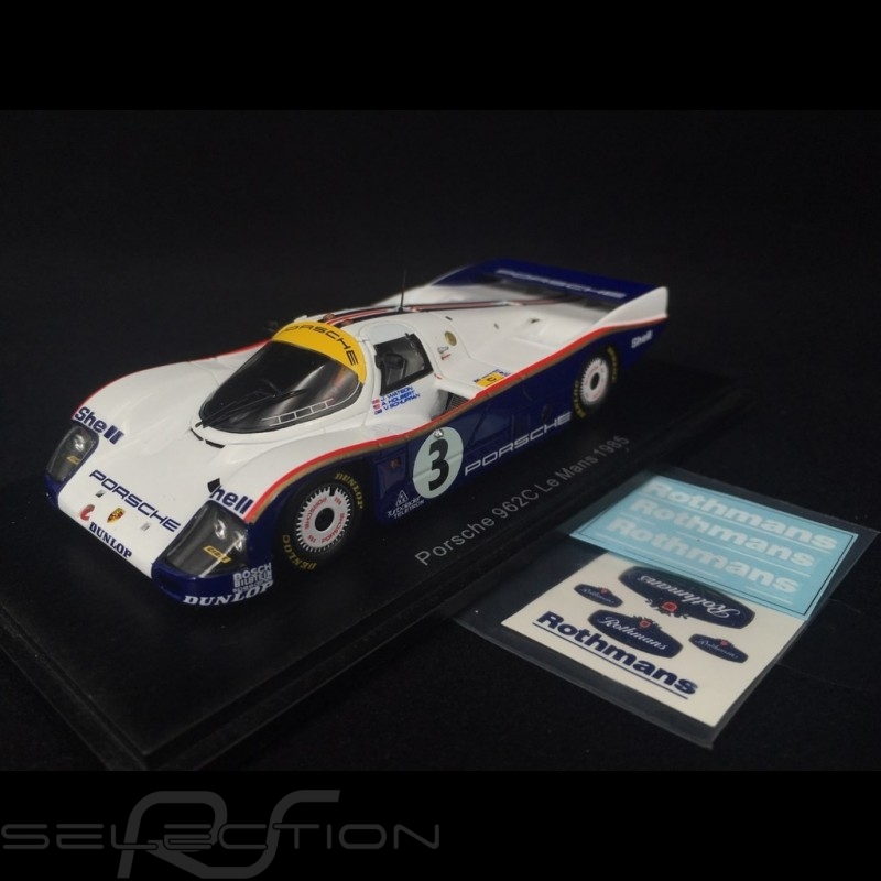 Porsche 962C n° 3 Le Mans 1985 1/43 Spark S4088 - Elfershop