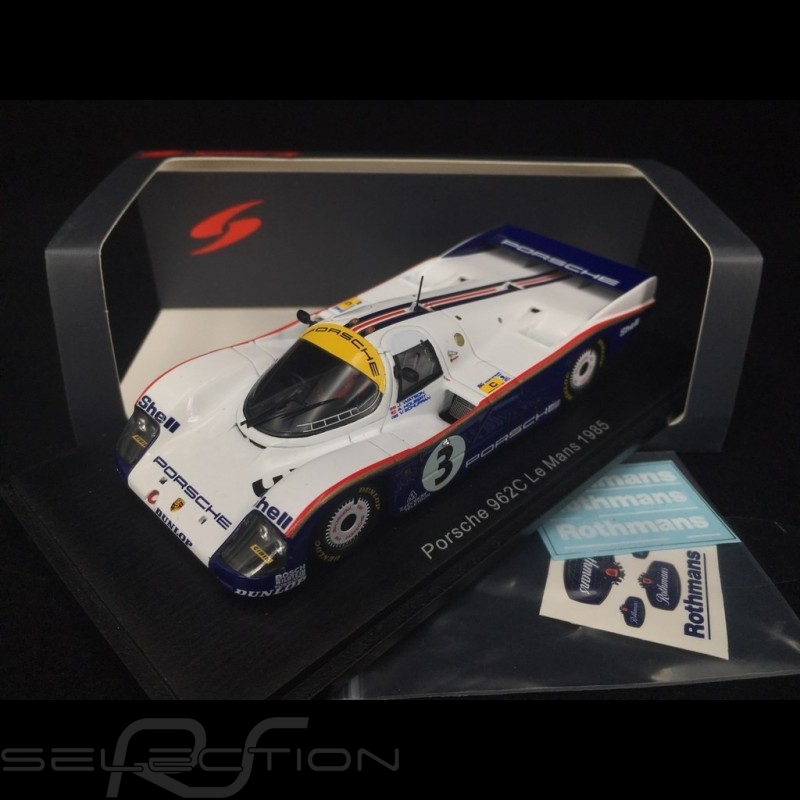 Porsche 962C n° 3 Le Mans 1985 1/43 Spark S4088 - Elfershop