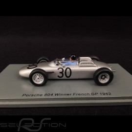 Porsche 804 n° 30 Sieger Frankreich F1 GP 1962 1/43 Spark S7515