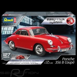 Kit kleberfreie Montage Porsche 356 B 1959 rot 1/16 Revell 07679
