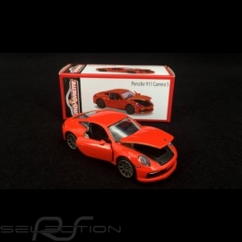 Porsche 911 Carrera S Type 992 Orange 1/59 Majorette 212053153Q02