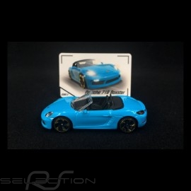 Porsche 718 Boxster Miami blue 1/59 Majorette 212053057