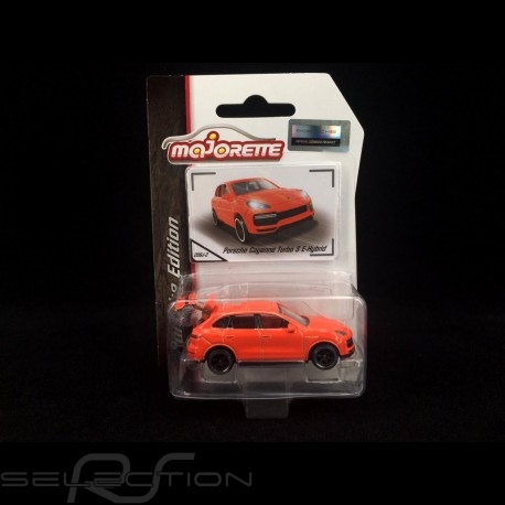Porsche Cayenne Turbo S E-Hybrid Orange 1/64 Majorette