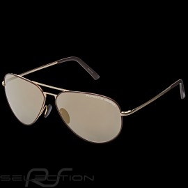 Porsche sunglasses Heritage golden - bordeaux frame / golden lenses WAP0785080LHRT - unisex