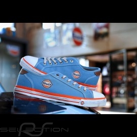 Gulf Sneaker / Basket Schuhe style Converse Gulfblau - Herren