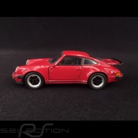 Porsche 911 Turbo 3.0 1975 strawberry﻿ pull back toy Welly
