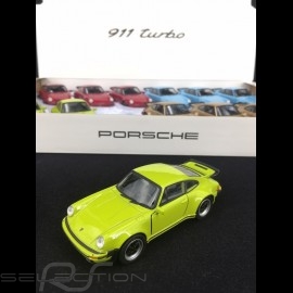 Porsche 911 Turbo 3.0 1975 ﻿lichtgrün﻿ Spielzeug Reibung Welly