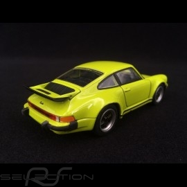 Porsche 911 Turbo 3.0 1975 ﻿lichtgrün﻿ Spielzeug Reibung Welly