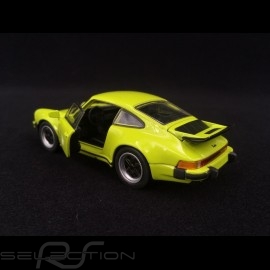 Porsche 911 Turbo 3.0 1975 ﻿lichtgrün﻿ Spielzeug Reibung Welly
