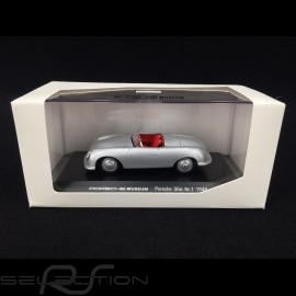 Porsche 356 n° 1 8 Juni 1948 silbergrau 1/43 Welly MAP01935613