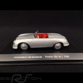 Porsche 356 n° 1 June, 8 1948 silver grey 1/43 Welly MAP01935613