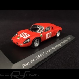 Porsche 718 GTR Coupé Targa Florio 1962 n°108 1/43 Spark MAP02017115