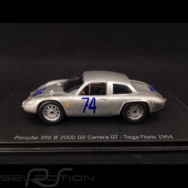 Porsche 356 B 2000 GS Carrera GT Targa Florio 1964 n° 74 1/43 Spark MAP02020314