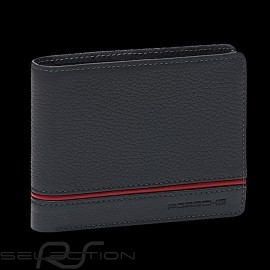 Porsche wallet credit card holder Heritage charcoal grey leather WAP0300350LHRT