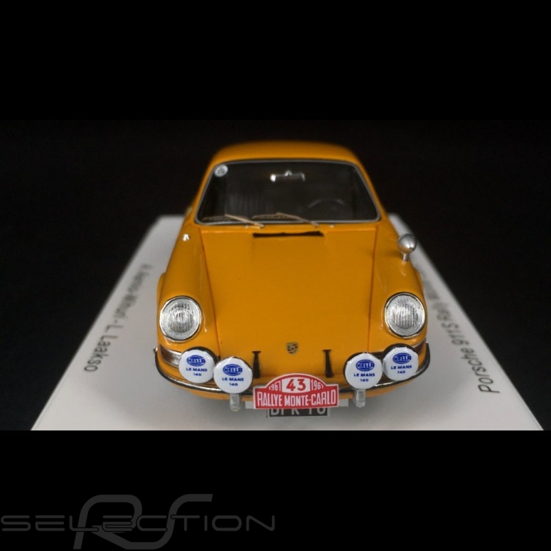 Porsche 911 S – Rallye Monte Carlo 1972 – Spark 1/43 (résine, Collection)