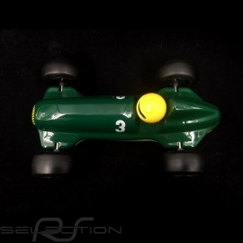 Vintage wooden racing car for children Green / Yellow Schuco 450987300