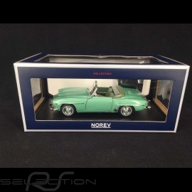 Mercedes-Benz 190 SL 1957 Light green Metallic 1/18 NOREV 183401