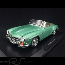 Mercedes-Benz 190 SL 1957 Light green Metallic 1/18 NOREV 183401