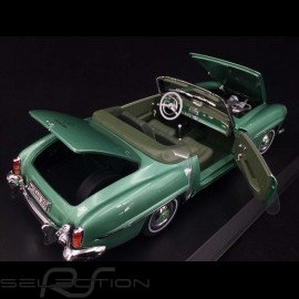 Mercedes-Benz 190 SL 1957 Light green Metallic 1/18 NOREV 183401