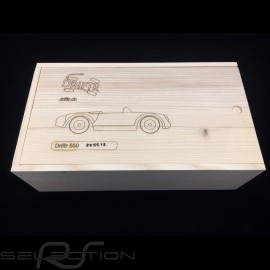 Wooden Porsche 550 Spyder Radio Controlled 1/18
