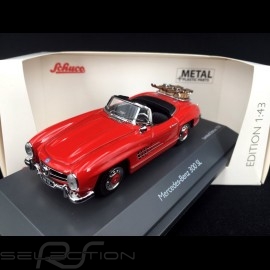 Mercedes-Benz 300 SL 1954 Red with ski 1/43 Schuco 450268900