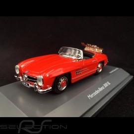 Mercedes-Benz 300 SL 1954 Red with ski 1/43 Schuco 450268900