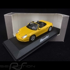 Porsche Boxster type 986 2002 Speed Yellow 1/43 Minichamps WAP02009013