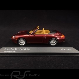 Porsche 996 Carrera Cabriolet 1998 arena red 1/43 Minichamps 400061092