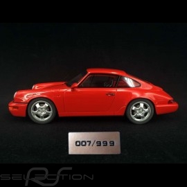 Porsche 911 Carrera RS 3.6 Club Sport Type 964 Guards red 1/18 GT Spirit GT060