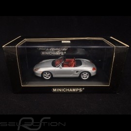 Porsche Boxster S type 986 1999 silver 1/43 Minichamps 430068030