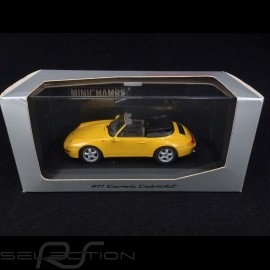 Porsche 911 type 993 Carrera Cabriolet Gelb 1/43 Minichamps  WAP020008