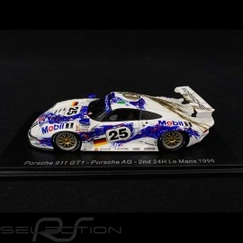 Porsche 911 type 996 GT1 Porsche AG n° 25 Le Mans 1996 1/43 Spark S5602