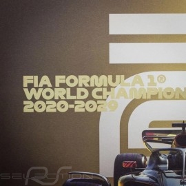 F1 Poster World champions 2020 - 2029 "The future lies ahead" Limited edition