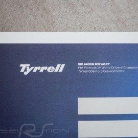 Tyrrell Poster F1 World Champions 1970 - 1979 Limited edition