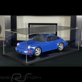Porsche 911 Carrera RS 3.6  type 964 1994 Maritime Blue 1/8 Minichamps 800657000