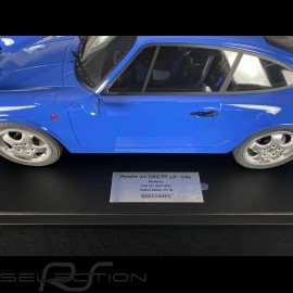 Porsche 911 Carrera RS 3.6  type 964 1994 Maritime Blue 1/8 Minichamps 800657000